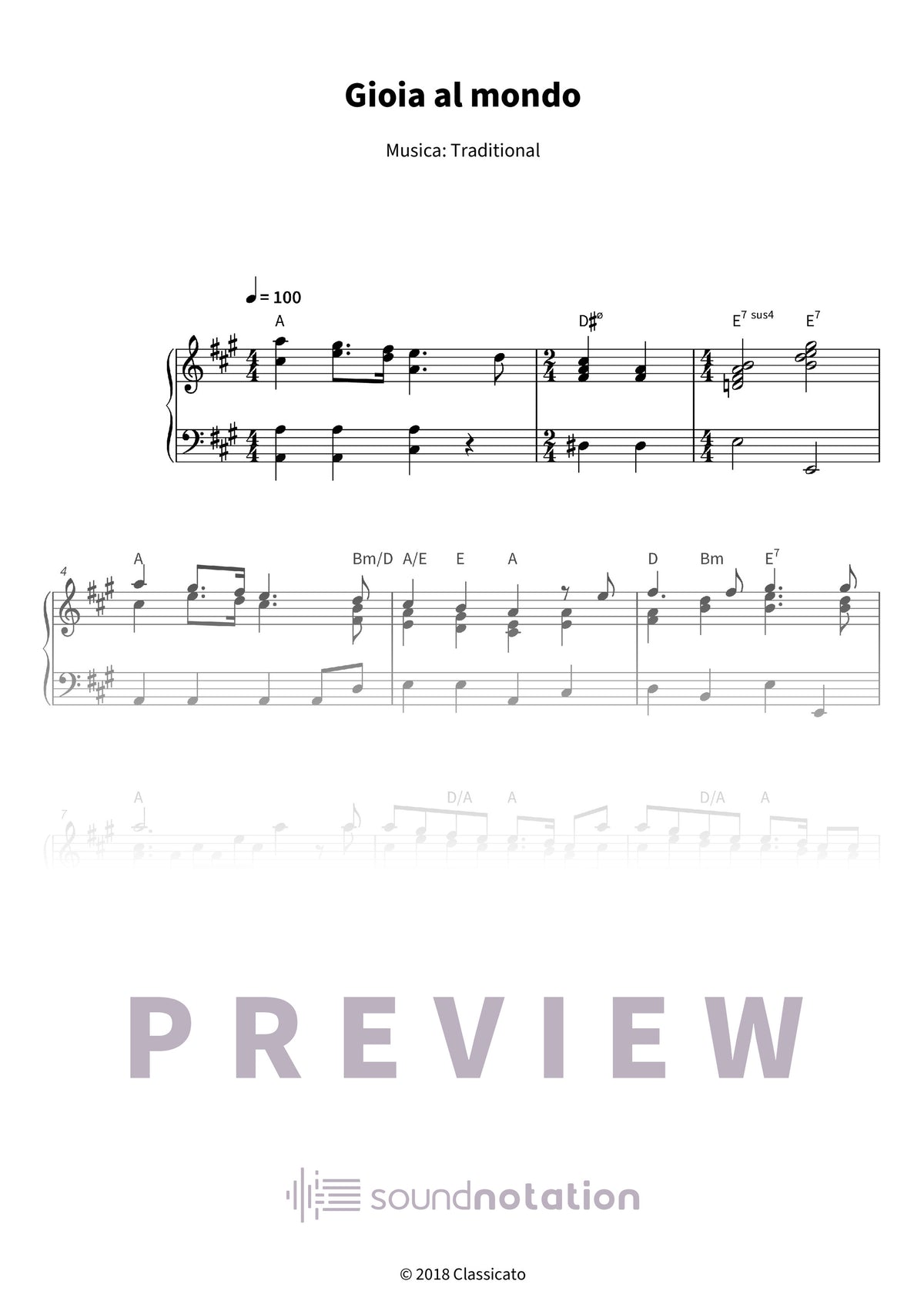 Gioia al mondo - Preview Page 1