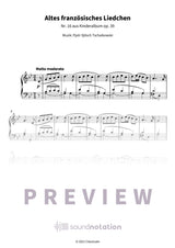 Altes französisches Liedchen - Preview Page 1