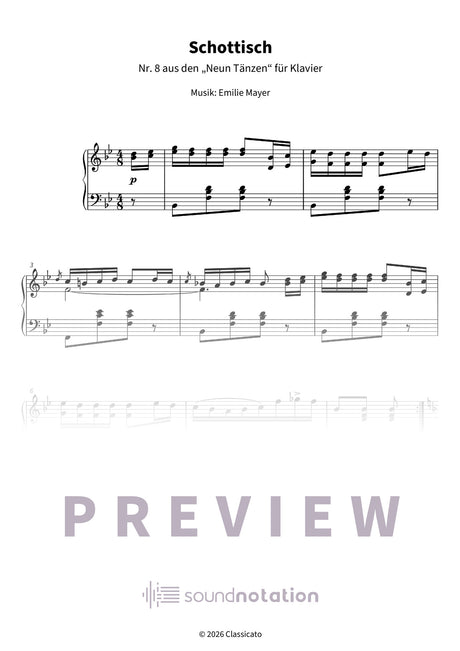 Schottisch - Preview Page 1