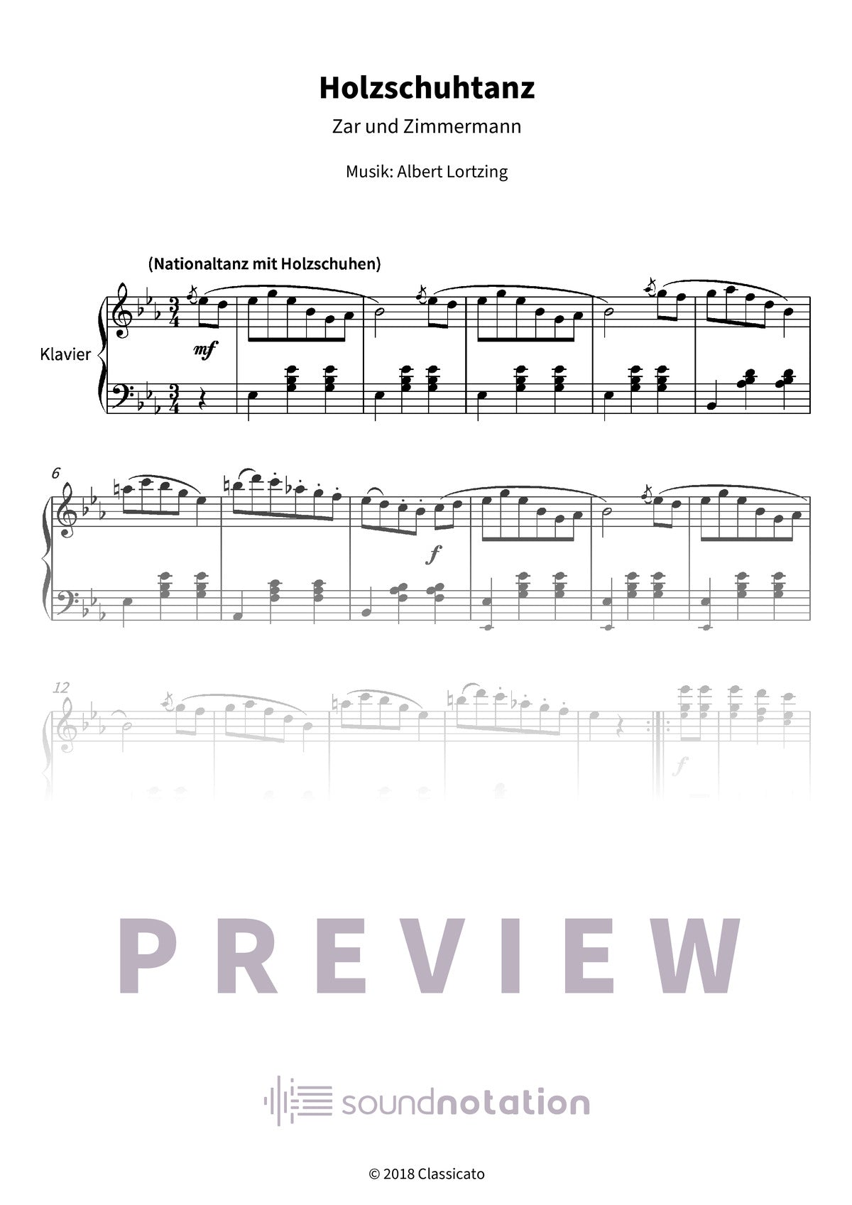 Holzschuhtanz - Preview Page 1