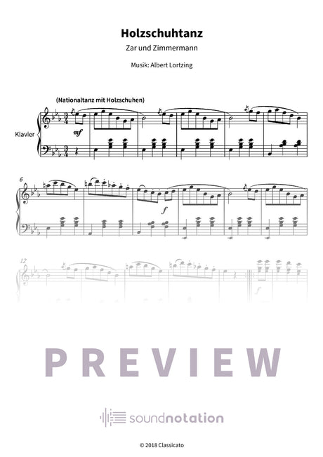 Holzschuhtanz - Preview Page 1