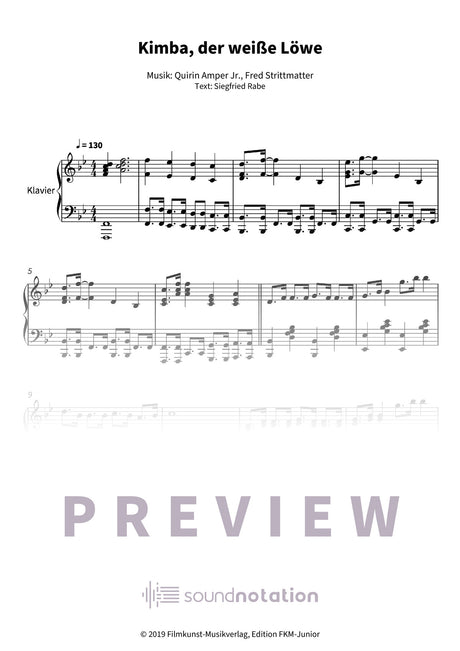 Kimba, der weiße Löwe - Preview Page 1