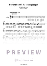 Heulend kommt der Sturm gezogen - Preview Page 1