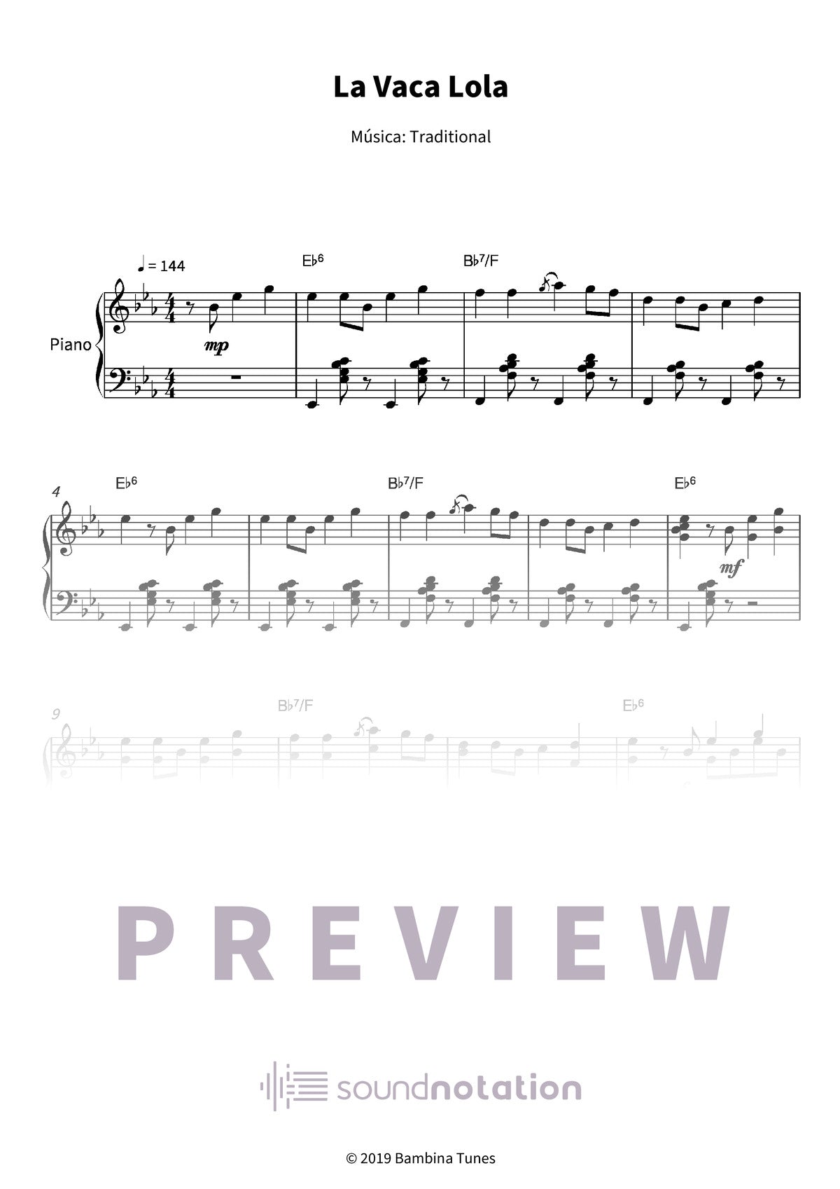 La Vaca Lola - Preview Page 1