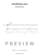 Schneeflöckchen, tanze - Preview Page 1