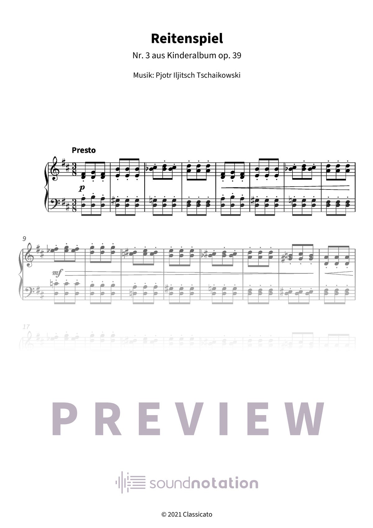 Reitenspiel - Preview Page 1