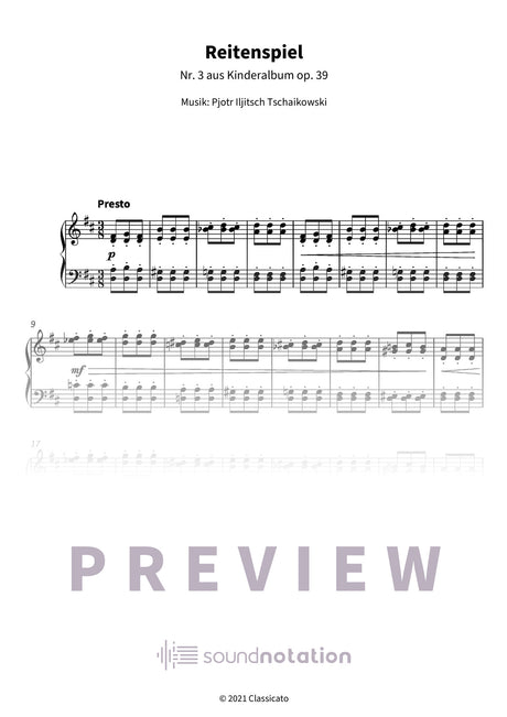Reitenspiel - Preview Page 1