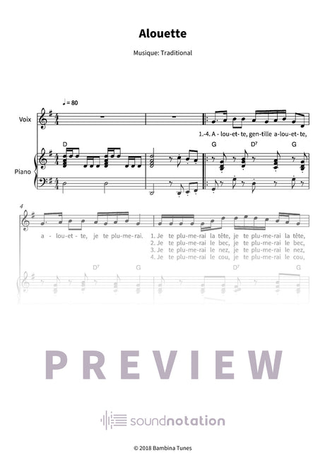 Alouette - Preview Page 1