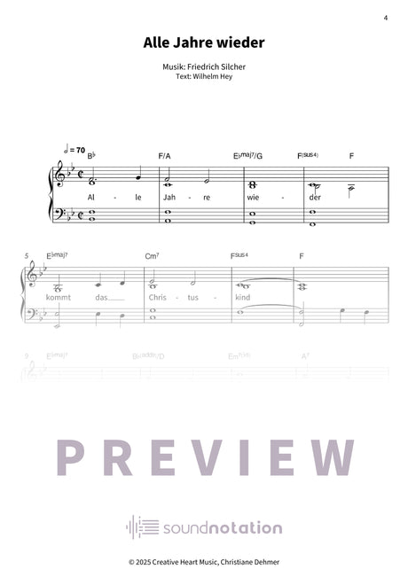 Freue Dich – Deutsche Weihnachtslieder überraschend anders - Preview Page 1
