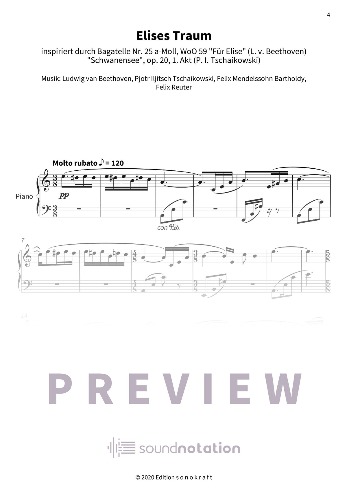 Elises Traum - Preview Page 1