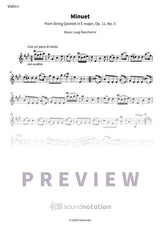 Minuet - Preview Page 1