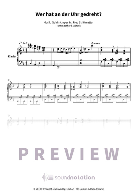 Wer hat an der Uhr gedreht? - Preview Page 1