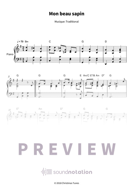 Mon beau sapin - Preview Page 1