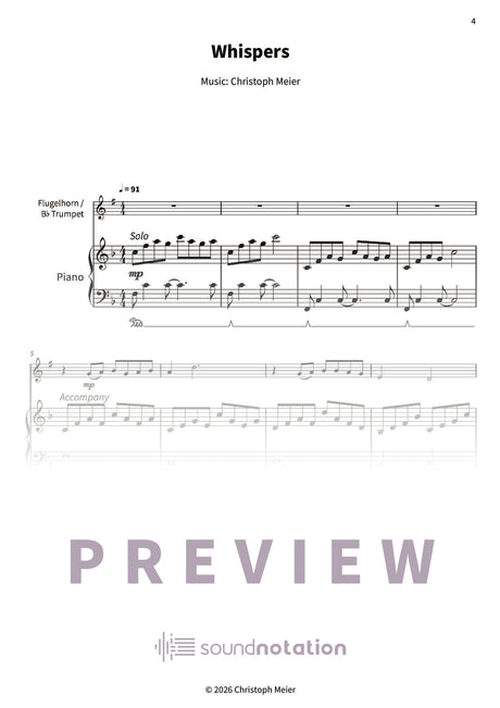Ten Gentle Melodies For Weddings, Church And Other Occasions - Preview Page 1