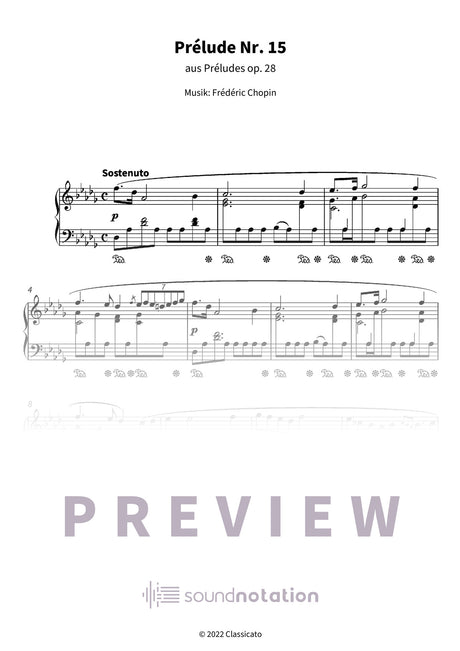 Prélude Nr. 15 - Preview Page 1