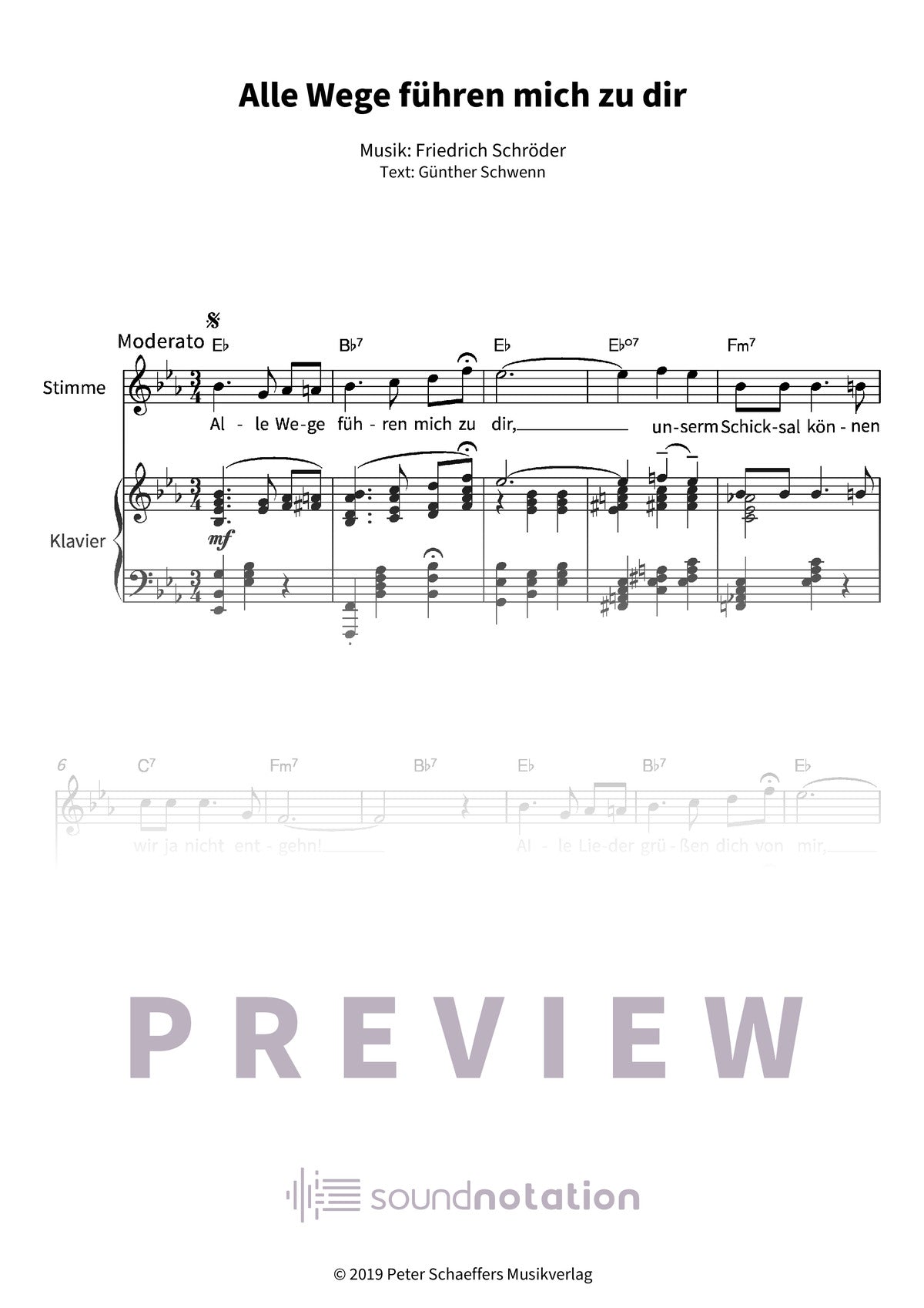 Alle Wege führen mich zu dir - Preview Page 1