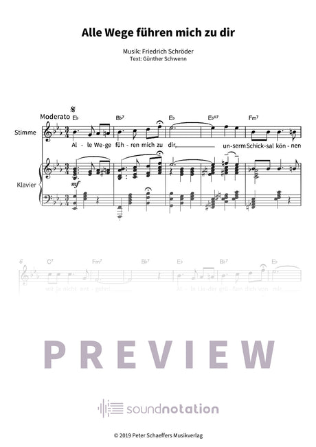 Alle Wege führen mich zu dir - Preview Page 1