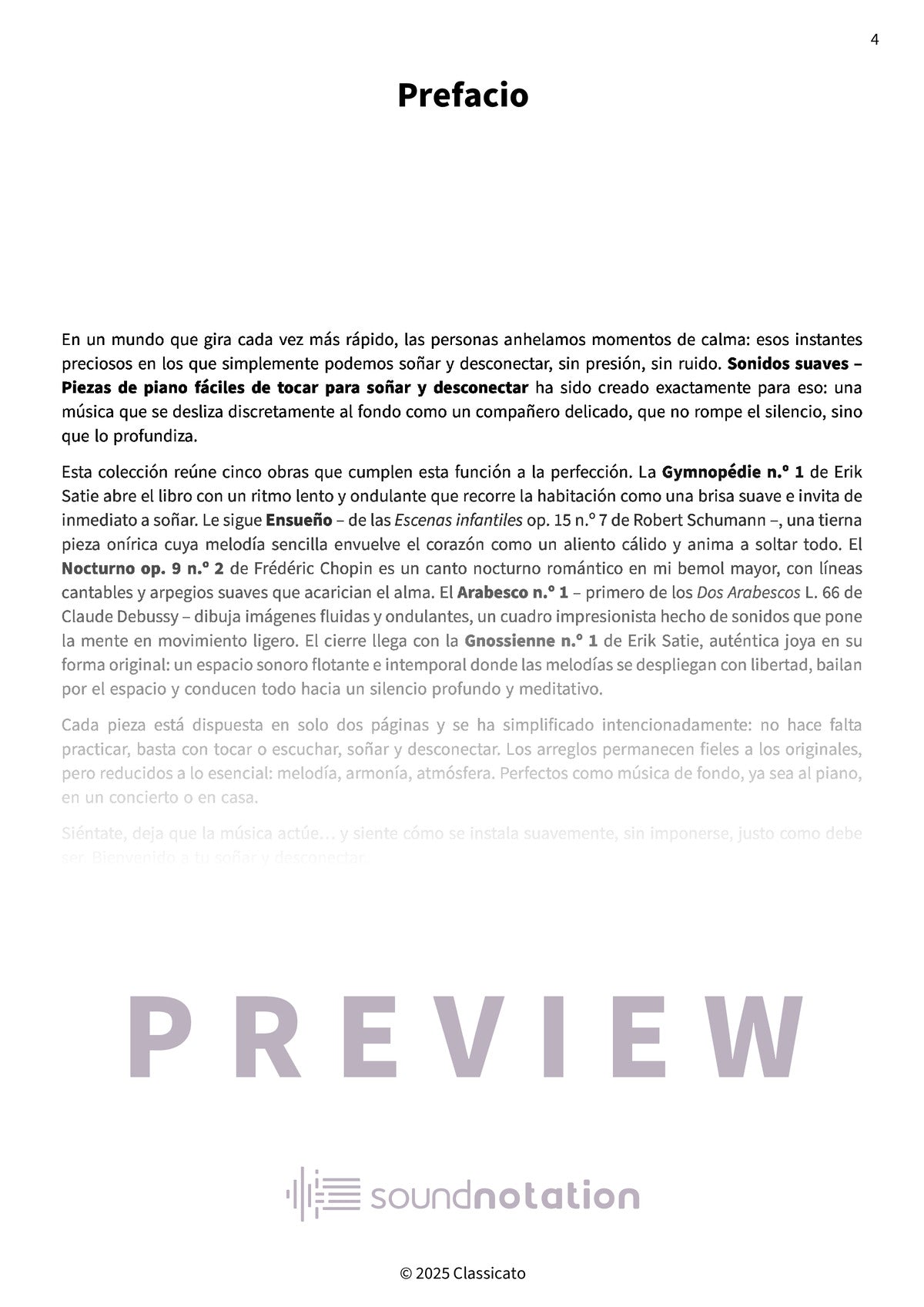 Sonidos suaves - Preview Page 1