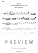 Minuet - Preview Page 1