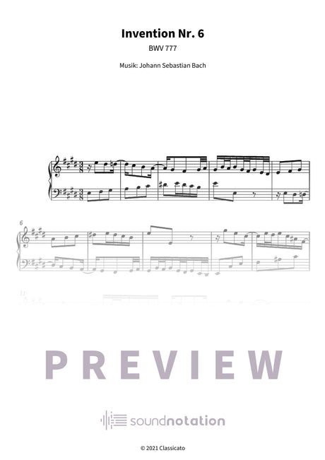 Invention Nr. 6 - Preview Page 1