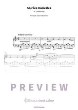 Soirées musicales - Preview Page 1