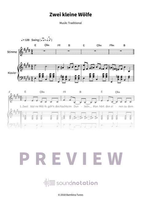 Zwei kleine Wölfe - Preview Page 1