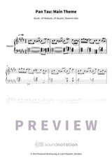 Pan Tau: Main Theme - Preview Page 1