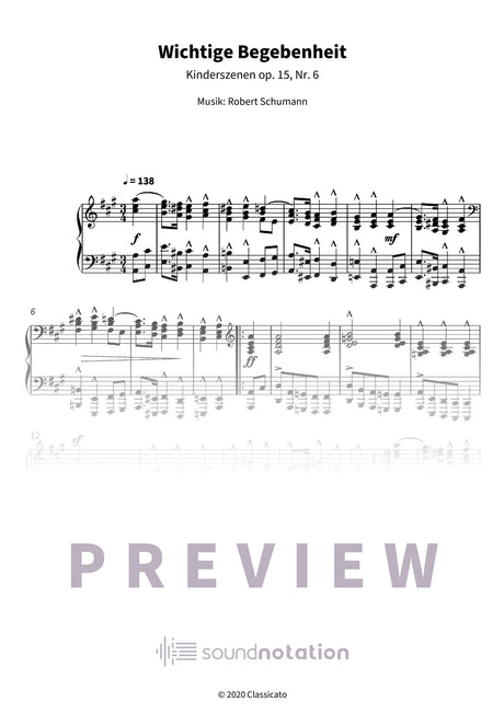 Wichtige Begebenheit - Preview Page 1