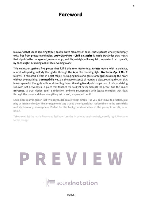 Lounge Piano - Preview Page 1