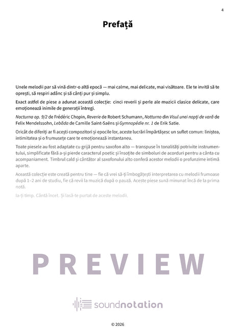 Sunete blânde la saxofonul alto - Preview Page 1