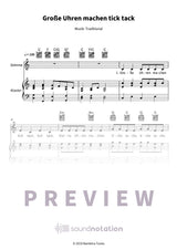 Große Uhren machen tick tack - Preview Page 1