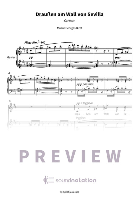 Draußen am Wall von Sevilla - Preview Page 1