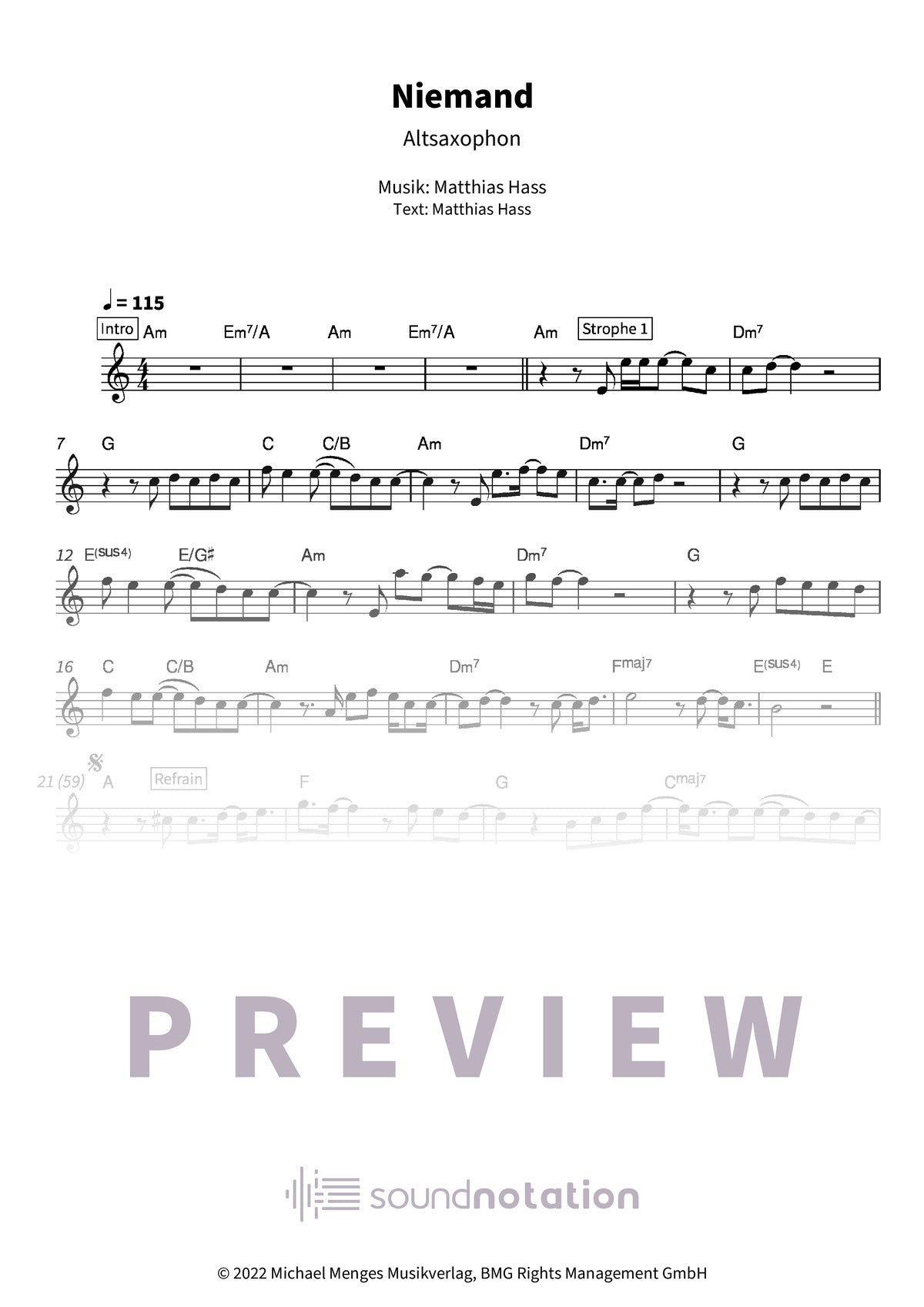 Niemand - Preview Page 1