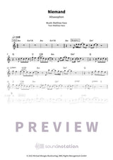 Niemand - Preview Page 1