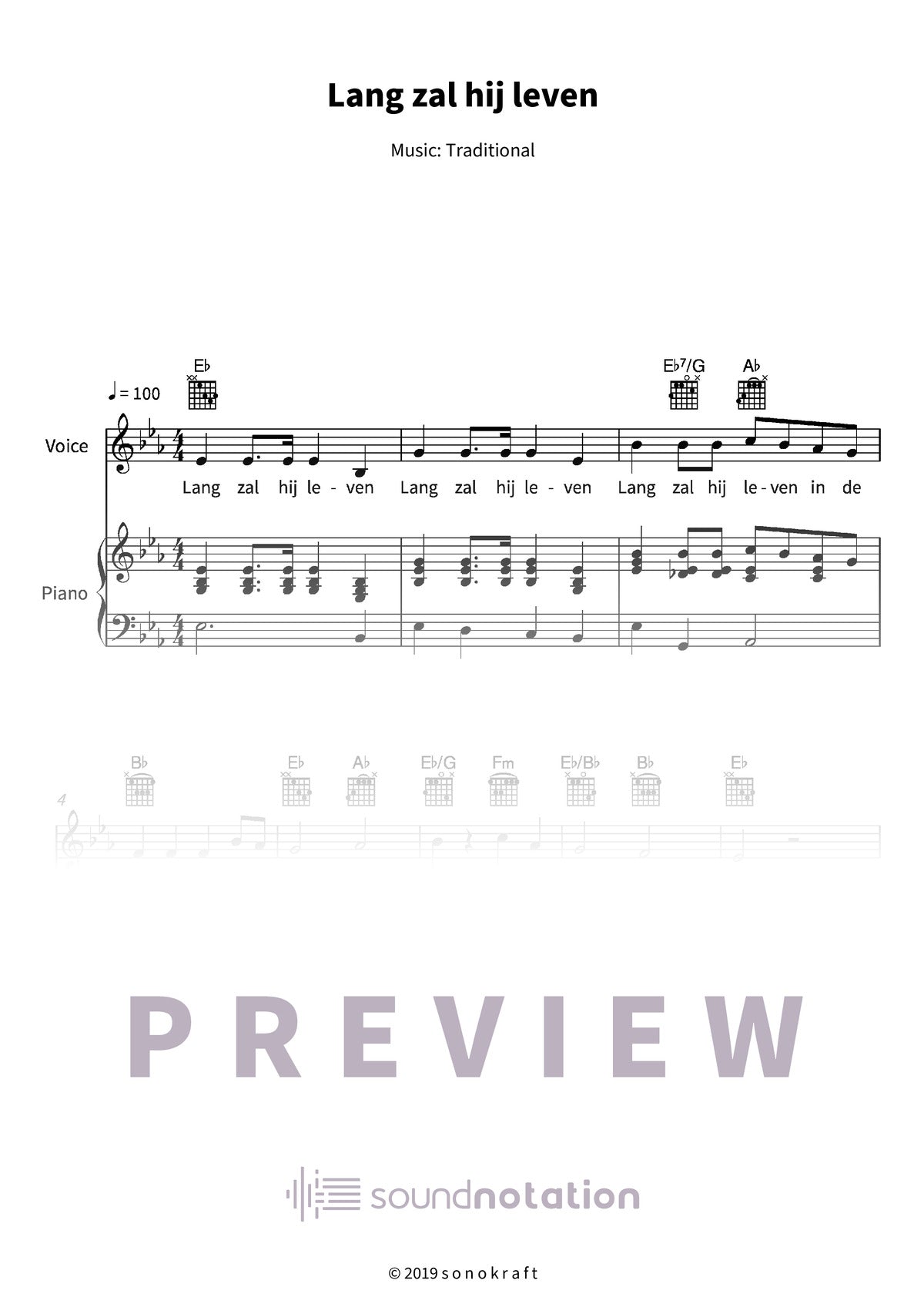 Lang zal hij leven - Preview Page 1