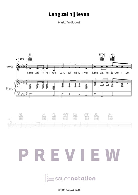 Lang zal hij leven - Preview Page 1