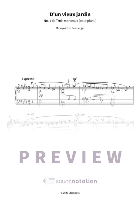 D'un vieux jardin - Preview Page 1