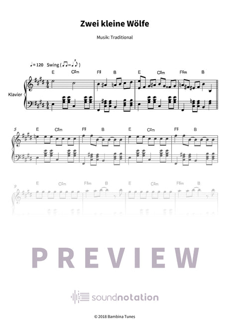 Zwei kleine Wölfe - Preview Page 1