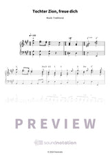 Tochter Zion, freue dich - Preview Page 1
