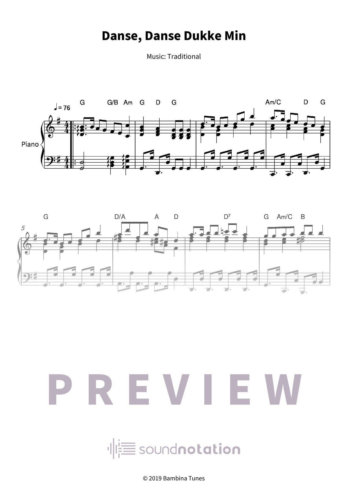 Danse, Danse Dukke Min - Preview Page 1
