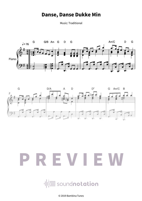 Danse, Danse Dukke Min - Preview Page 1