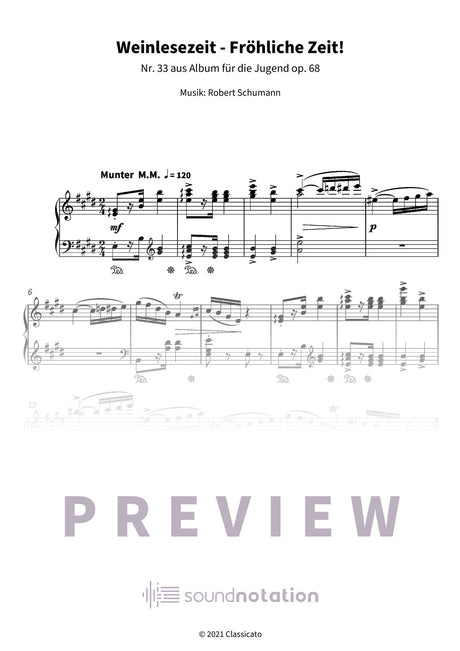Weinlesezeit - Fröhliche Zeit! - Preview Page 1