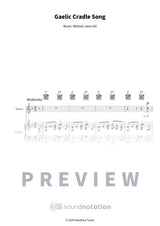 Gaelic Cradle Song - Preview Page 1