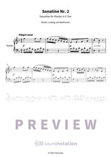 Sonatine Nr. 2 - Preview Page 1