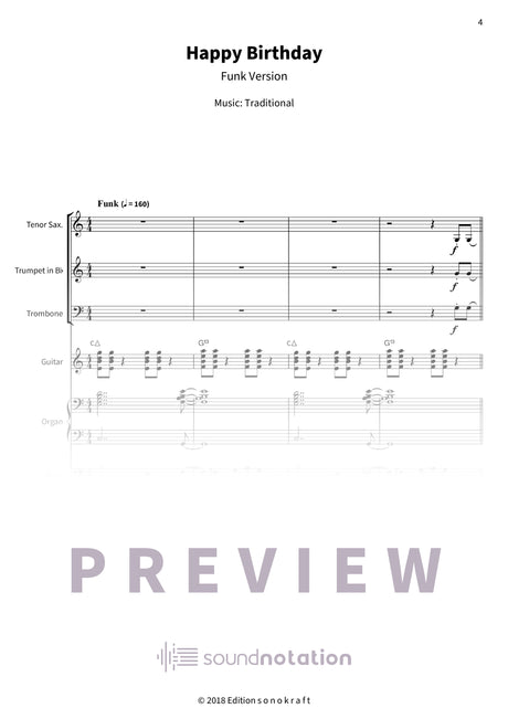 Happy Birthday - Preview Page 1