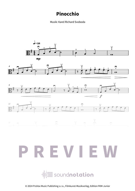 Pinocchio - Preview Page 1