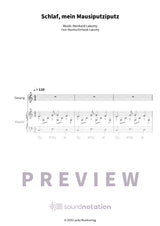 Schlaf, mein Mausiputziputz - Preview Page 1