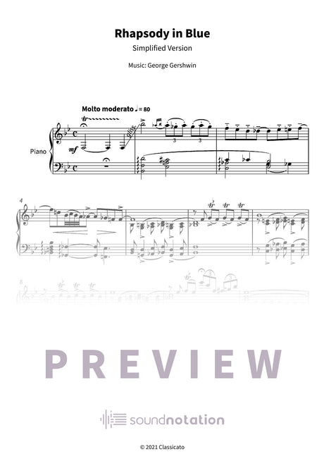 Rhapsody in Blue - Preview Page 1