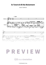 Es tanzt ein Bi-Ba-Butzemann - Preview Page 1