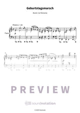 Geburtstagsmarsch - Preview Page 1